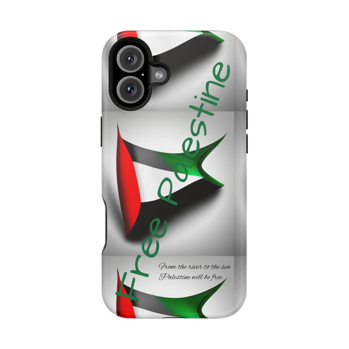 MagSafe Tough Case: Palestinian Flag & 'From the River to the Sea, Palestine Will Be Free