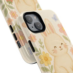 Fluffy Bunny Garden iPhone Case with MagSafe  Shamo's