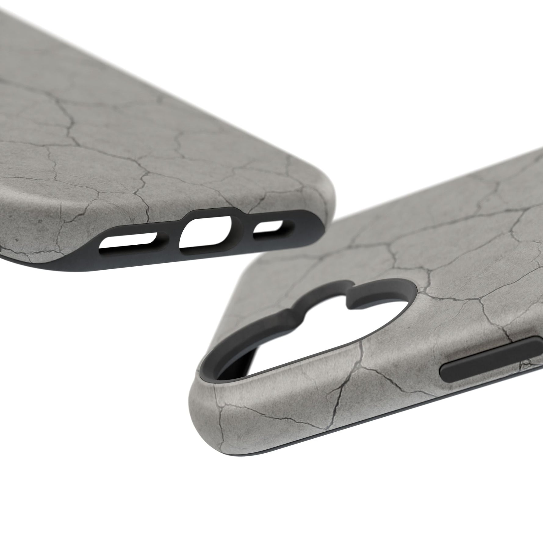 Cracked Concrete Texture iPhone Case with MagSafe compatibility  Shamo's