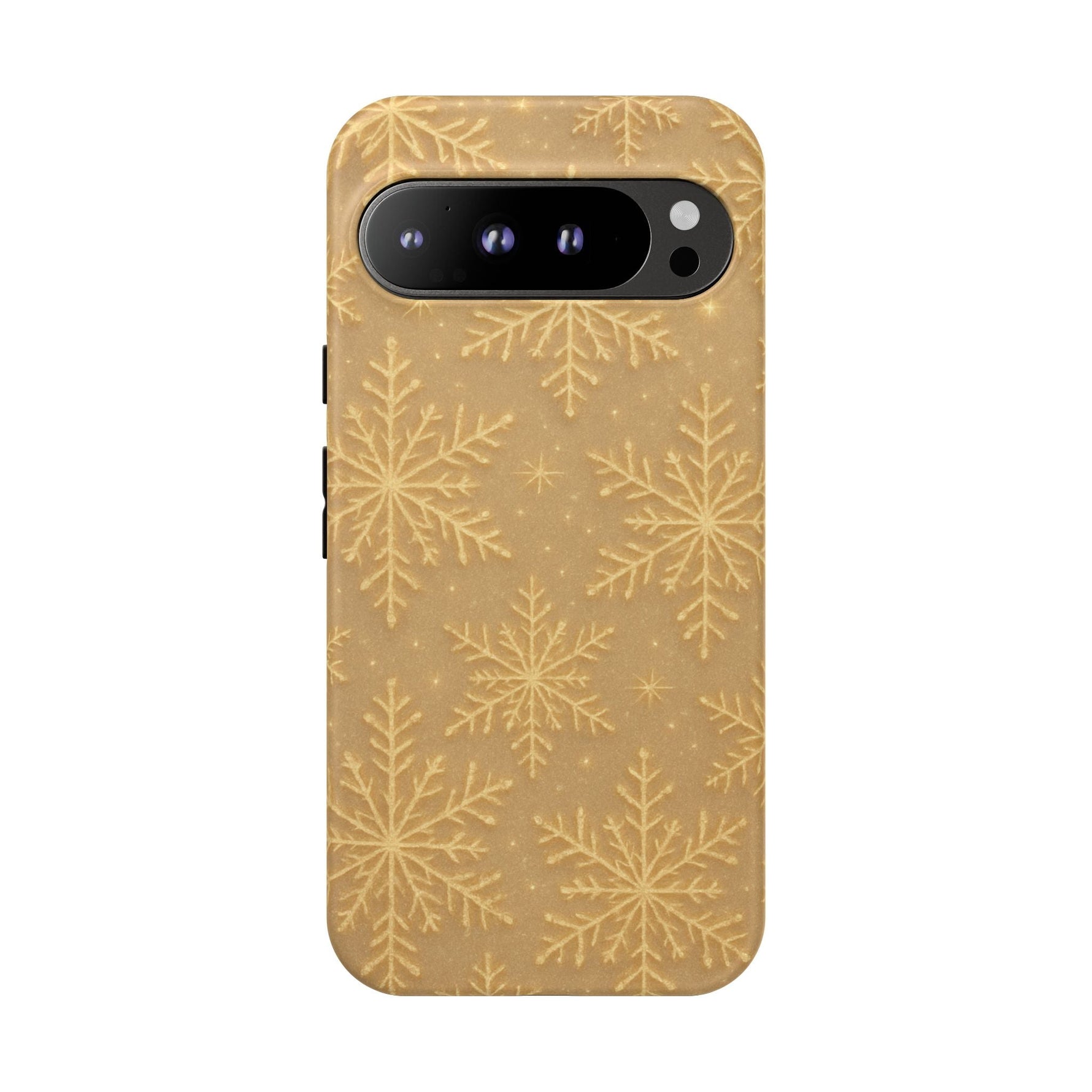Golden Snowflake Holiday iPhone Case  Shamo's Google Pixel 9 Pro XL / Matte