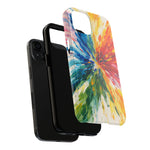 Vibrant Abstract Paint Explosion Impact Phone Case  Shamo's