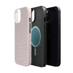 Pink Leopard Impact-Resistant iPhone Case | MagSafe