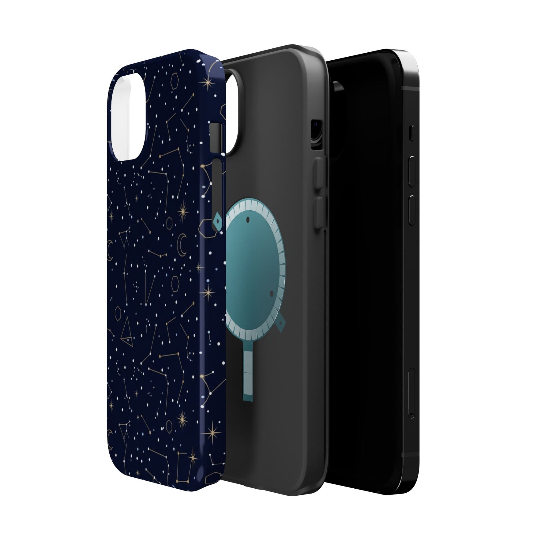 Constellation Night Magnetic Impact-Resistant Phone Case with MagSafe