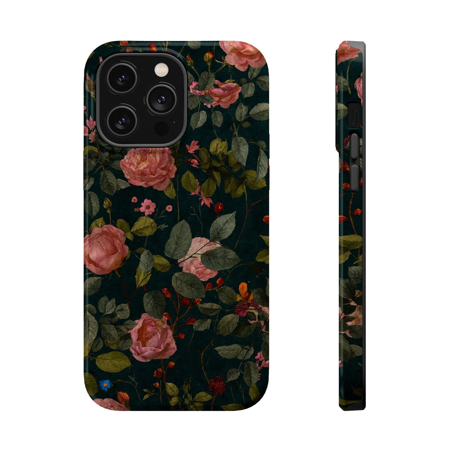 Floral Rose Realistic iPhone Case with MagSafe  Shamo's iPhone 14 Pro Max / Glossy