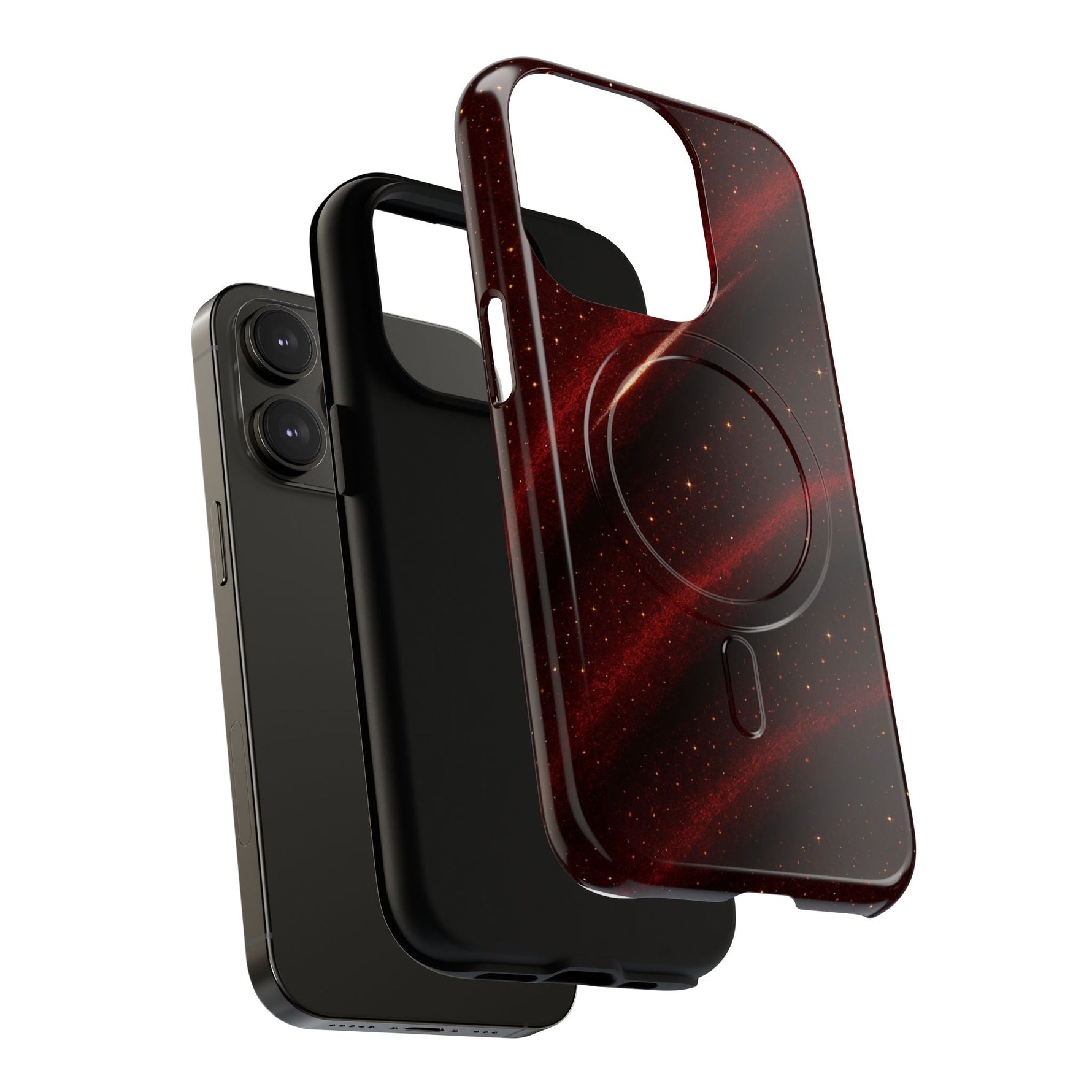 Red Nebula iPhone Case with MagSafe  Shamo's