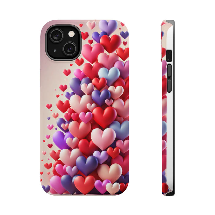 Shamo's Phone Case | MagSafe Compatible | Love Hearts Theme