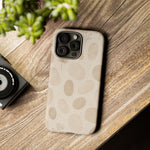 Neutral Pebble Pattern Tough iPhone Case  Shamo's