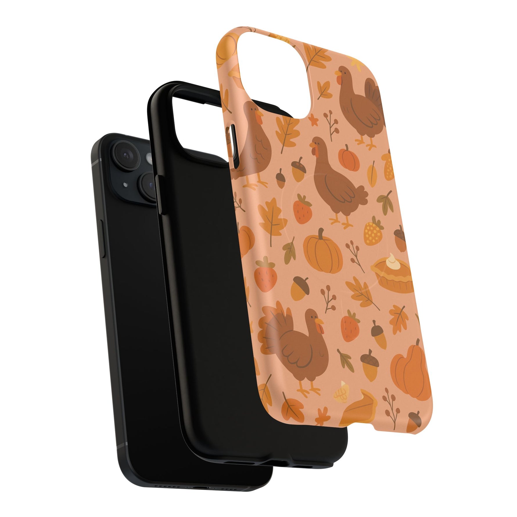 Thanksgiving-Inspired Tough Case for iPhone | Compatible with MagSafe - Shamo's