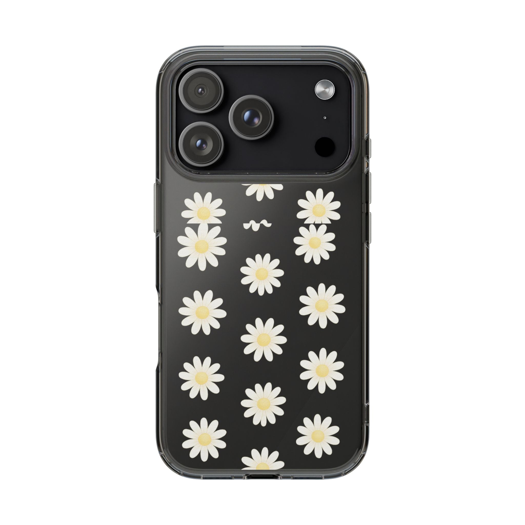 Daisy Floral Clear iPhone Case - Shamo's