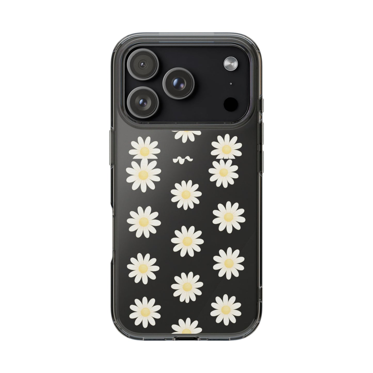 Daisy Floral Clear iPhone Case - Shamo's