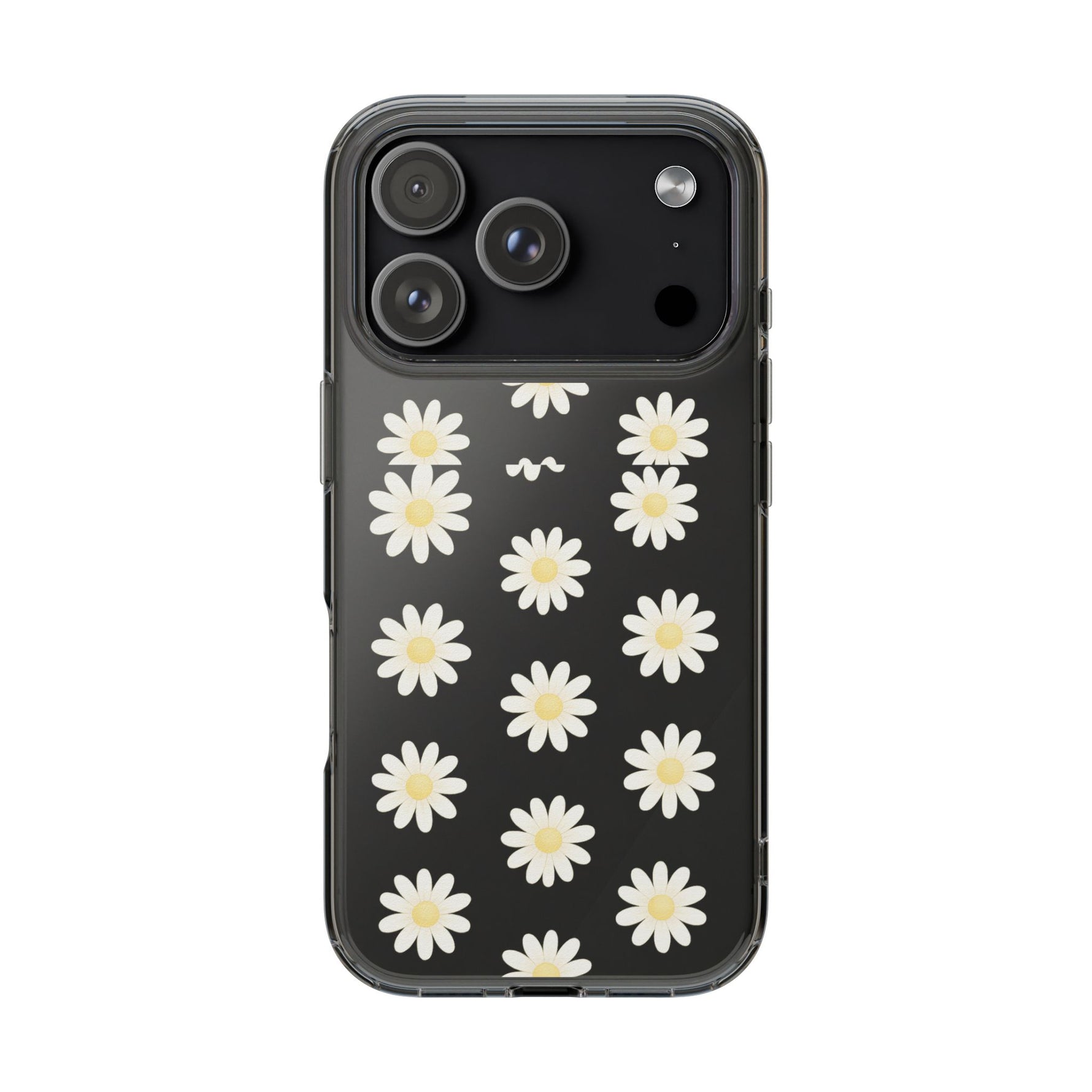 Daisy Floral Clear iPhone Case - Shamo's