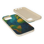 Biodegradable Phone Case — Earth Illustration Eco-Friendly Case  Shamo's