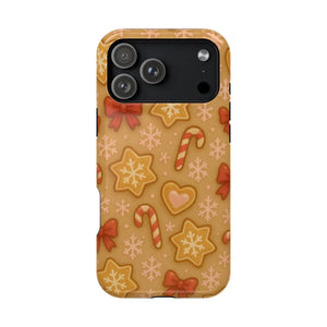 Candy Cane & Gingerbread Holiday iPhone Case — Impact-Resistant  Shamo's iPhone 17 Pro Max / Glossy / Without gift packagin