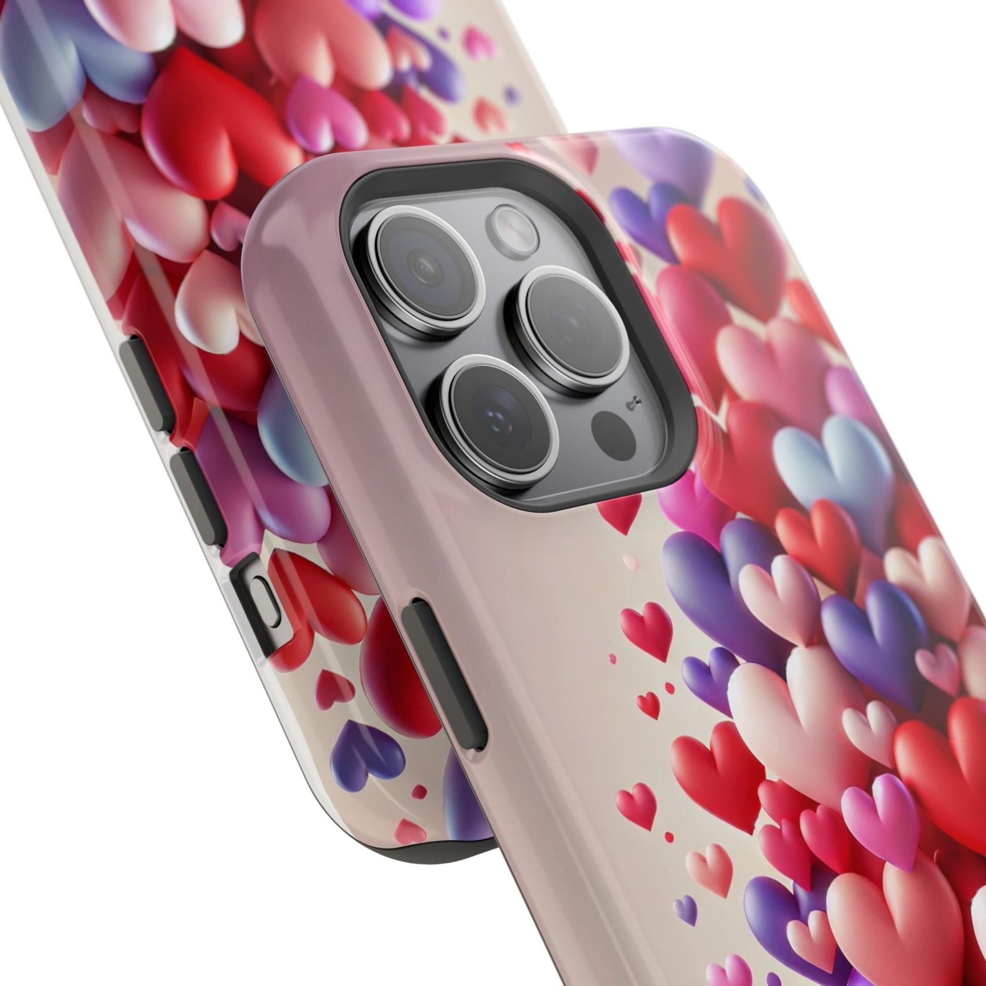 Love Hearts MagSafe iPhone Case — Magnetic, Impact-Resistant  Shamo's