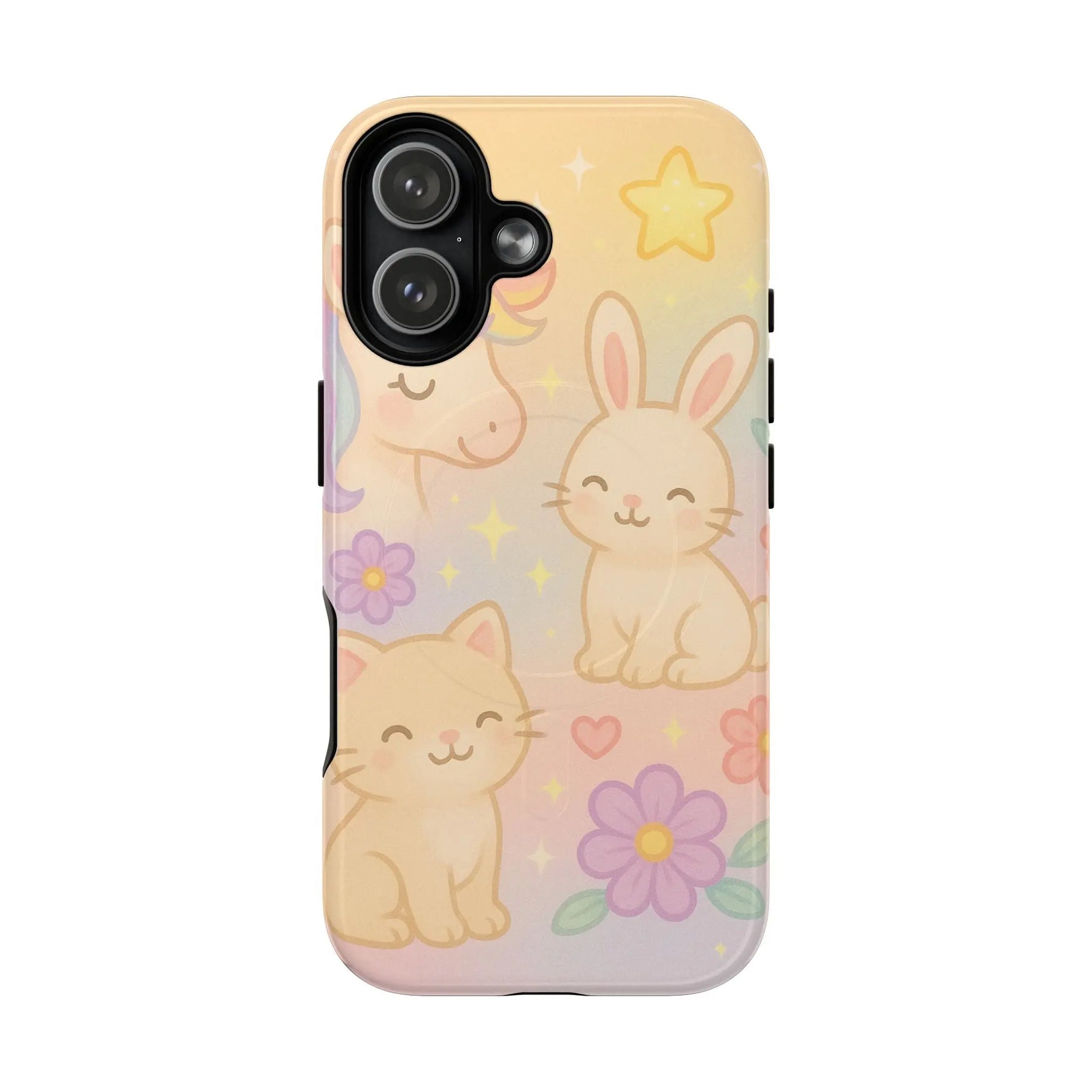 Magical Animal Friends iPhone Case with MagSafe - Shamo's