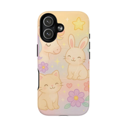 Magical Animal Friends iPhone Case with MagSafe - Shamo's