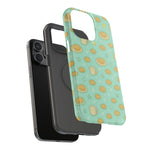 Cookie & Coffee Pattern Tough iPhone Case — Impact-Resistant  Shamo's
