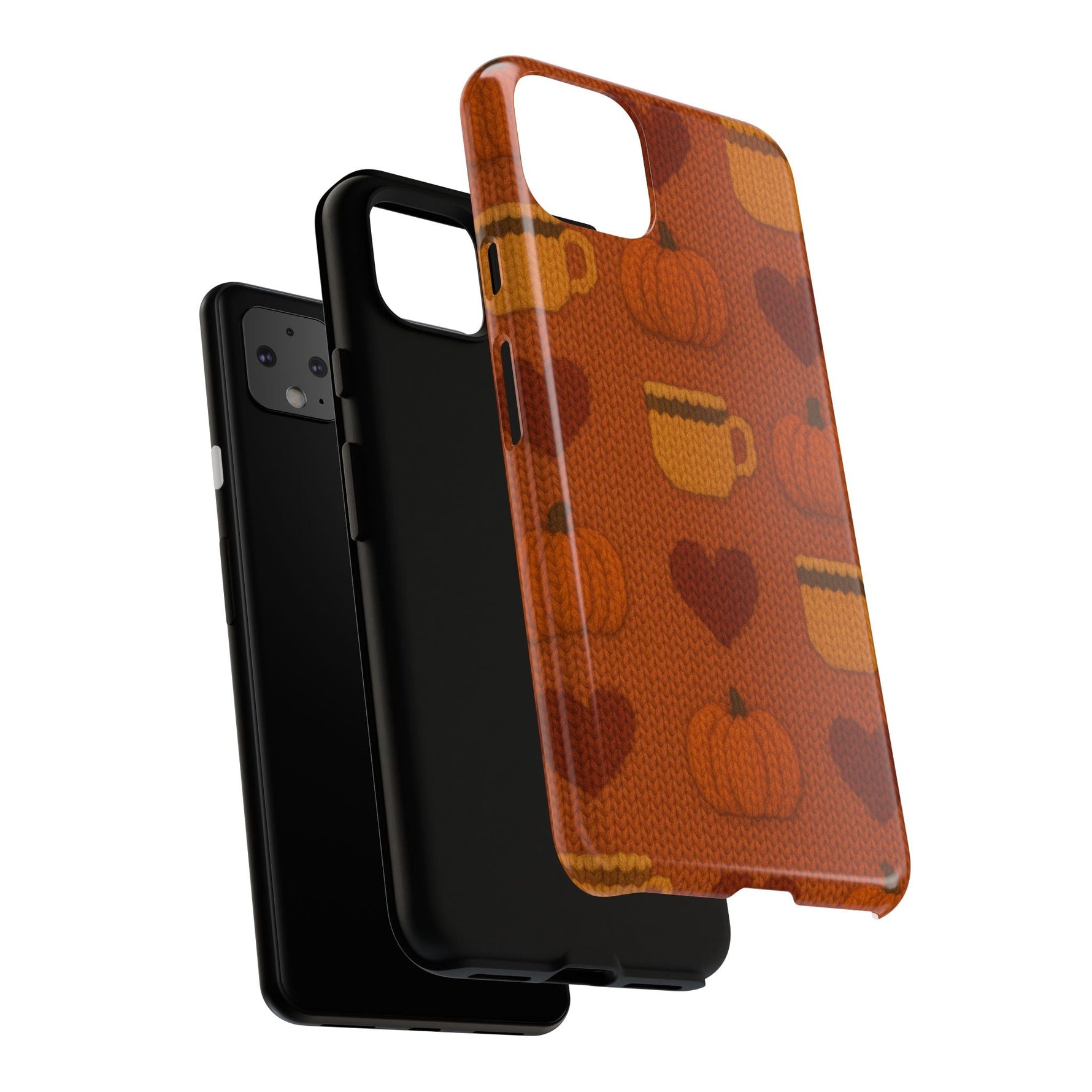 Fall Pumpkin & Coffee iPhone Case  Shamo's
