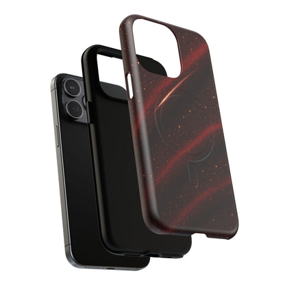 Red Nebula iPhone Case with MagSafe - Shamo's