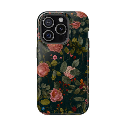 Floral Rose Realistic iPhone Case with MagSafe  Shamo's iPhone 15 Pro / Glossy