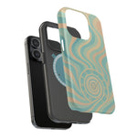 “Flow of Time” iPhone Case with MagSafe Compatibility  Shamo's