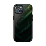 Luxury Series Emerald Galaxy iPhone Case with MagSafe - Shamo's