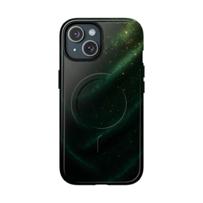 Luxury Series Emerald Galaxy iPhone Case with MagSafe - Shamo's