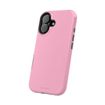 Cotton Candy Pastel Pink Impact-Resistant Phone Case | Slim Protective MagSafe-Compatible Cover