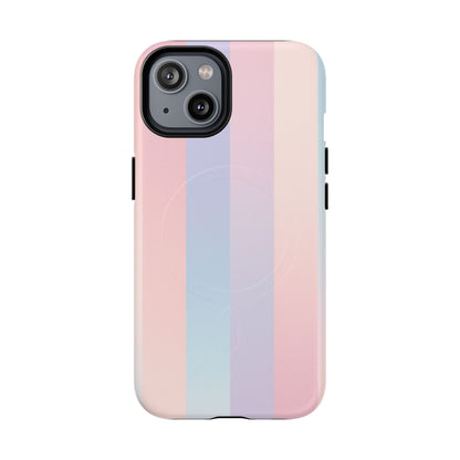 Pastel Stripe Blend Case for iPhone | MagSafe