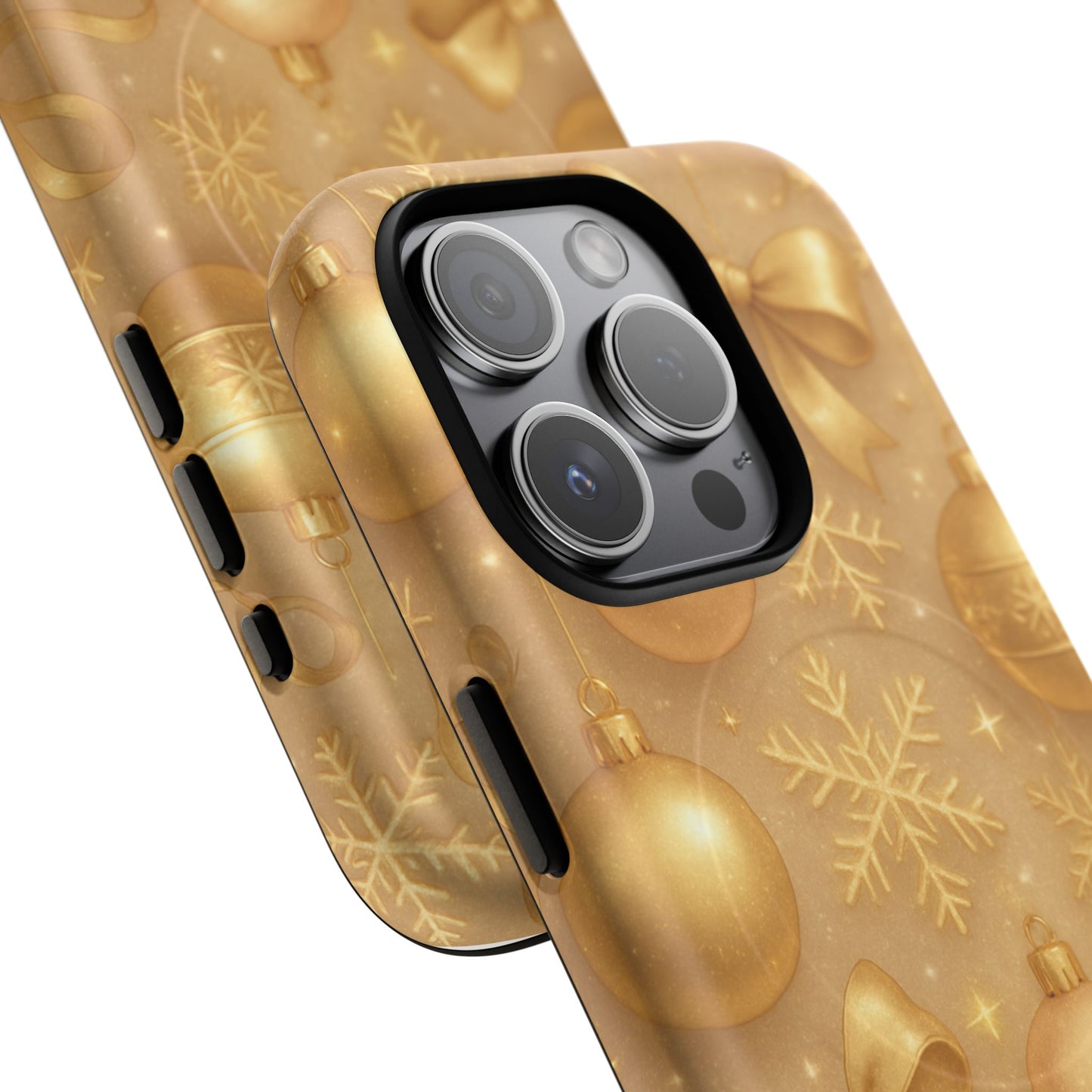 Holiday Gold Ornament iPhone Case | Compatible with MagSafe - Shamo's