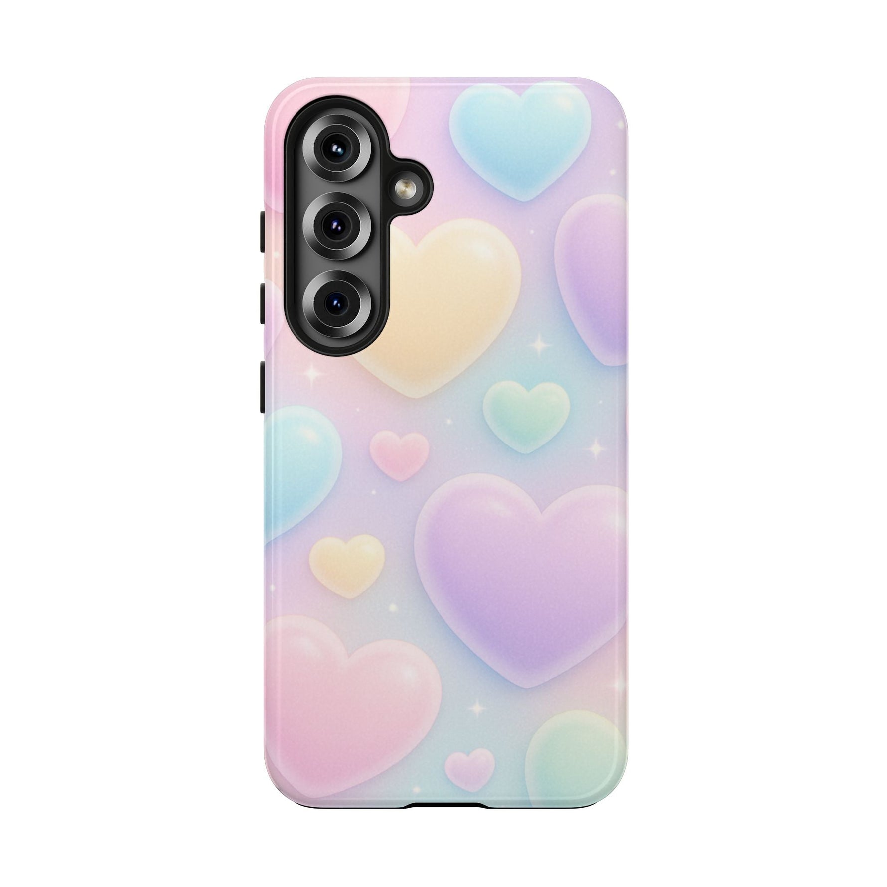 Cute Rainbow Hearts Phone Case  Shamo's Samsung Galaxy S25