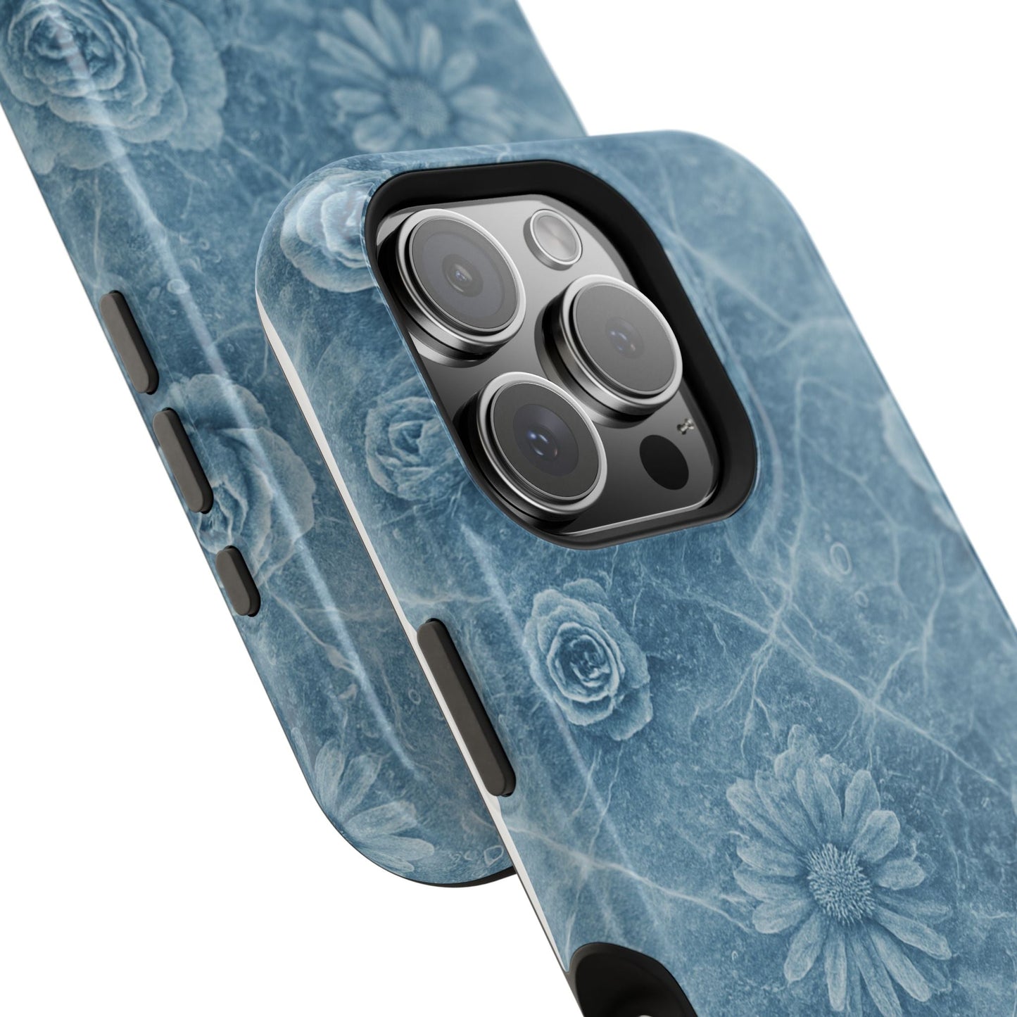 Frozen Flower Impact-Resistant iPhone Case — MagSafe Compatible  Shamo's