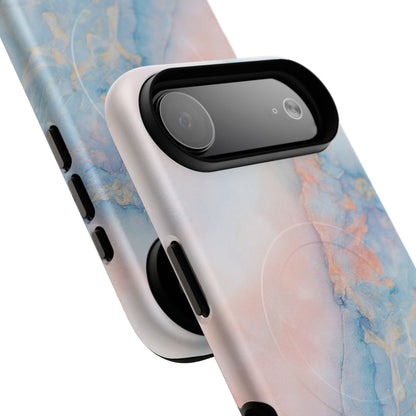 Marble Pastel iPhone Case (MagSafe compatible)