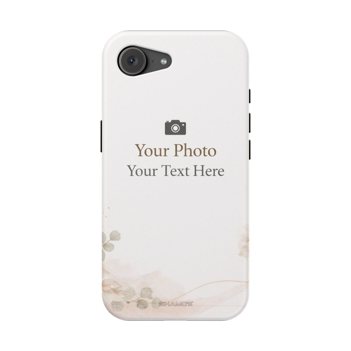 Personalizable Impact-Resistant Phone Case — Add Photo & Text