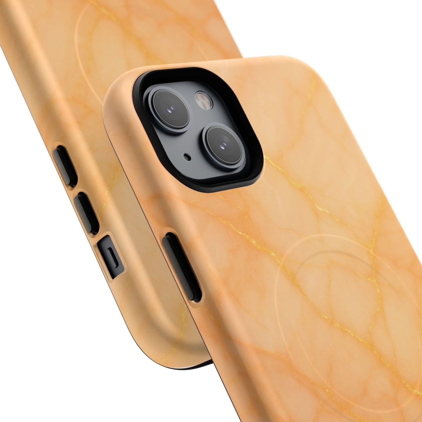 Golden Hour Marble iPhone Case with MagSafe