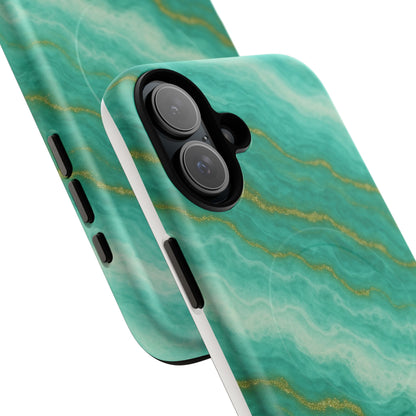 Ocean Marble Flow iPhone Case with MagSafe