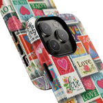 Vintage Romantic Love Stamp iPhone Case | Tough Protection + MagSafe  Shamo's
