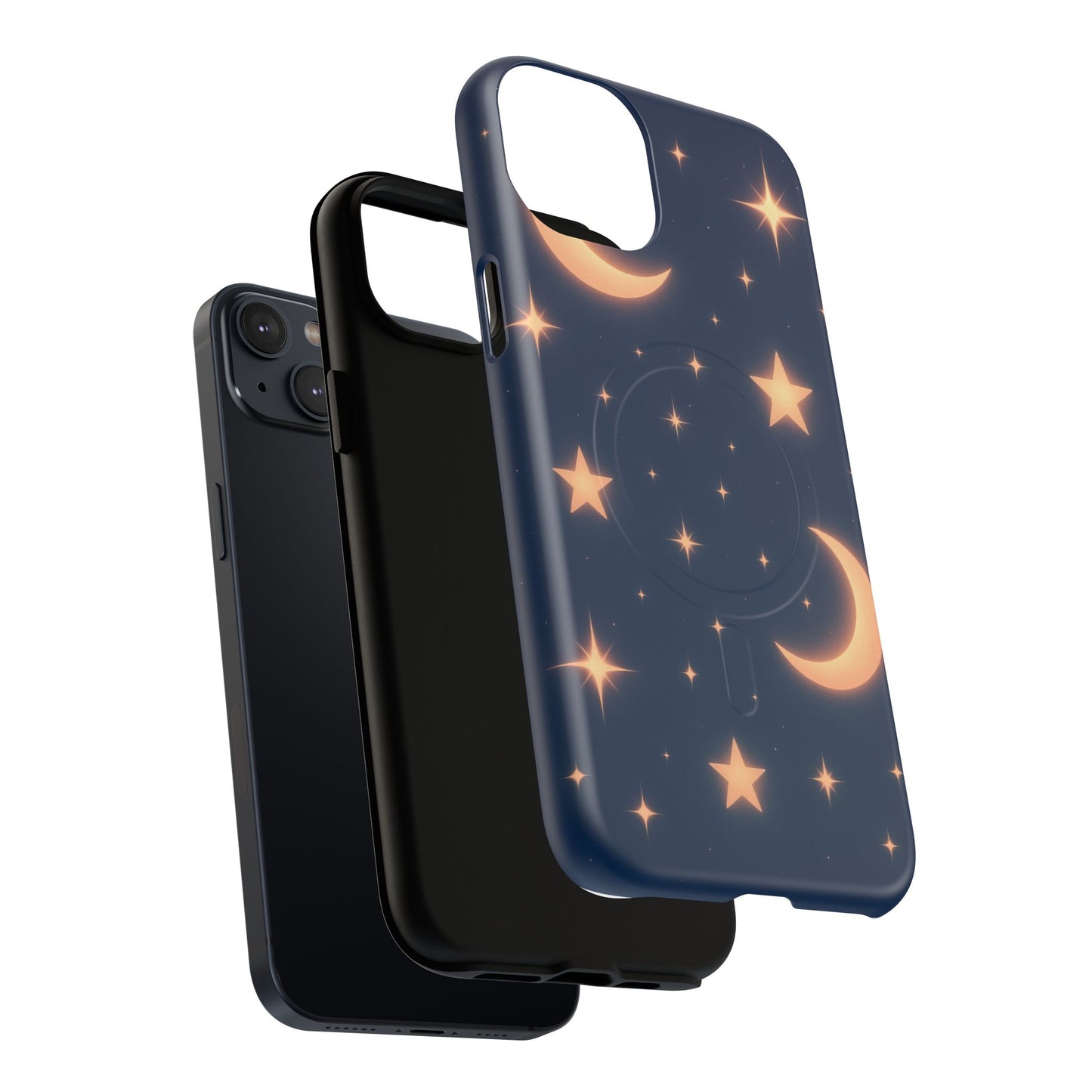 Moon Glow Magic Case for iPhone - Star and Moon Design | MagSafe