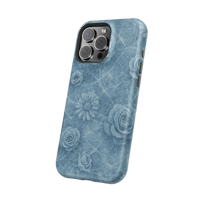 Frozen Flower Impact-Resistant iPhone Case — MagSafe Compatible  Shamo's