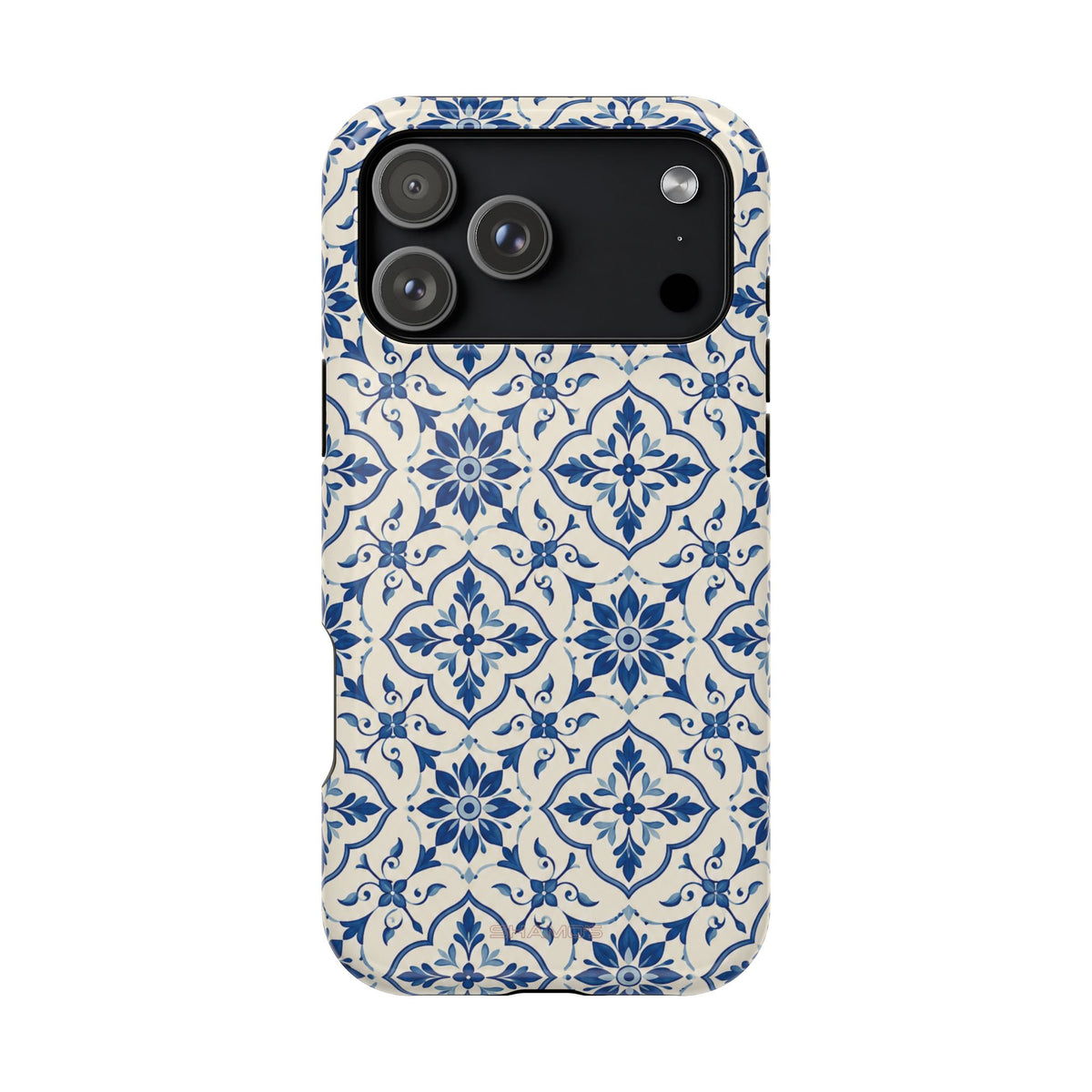 Lisbon Tile – Blue Ornamental MagSafe Phone Case