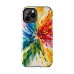 Vibrant Abstract Paint Explosion Impact Phone Case  Shamo's