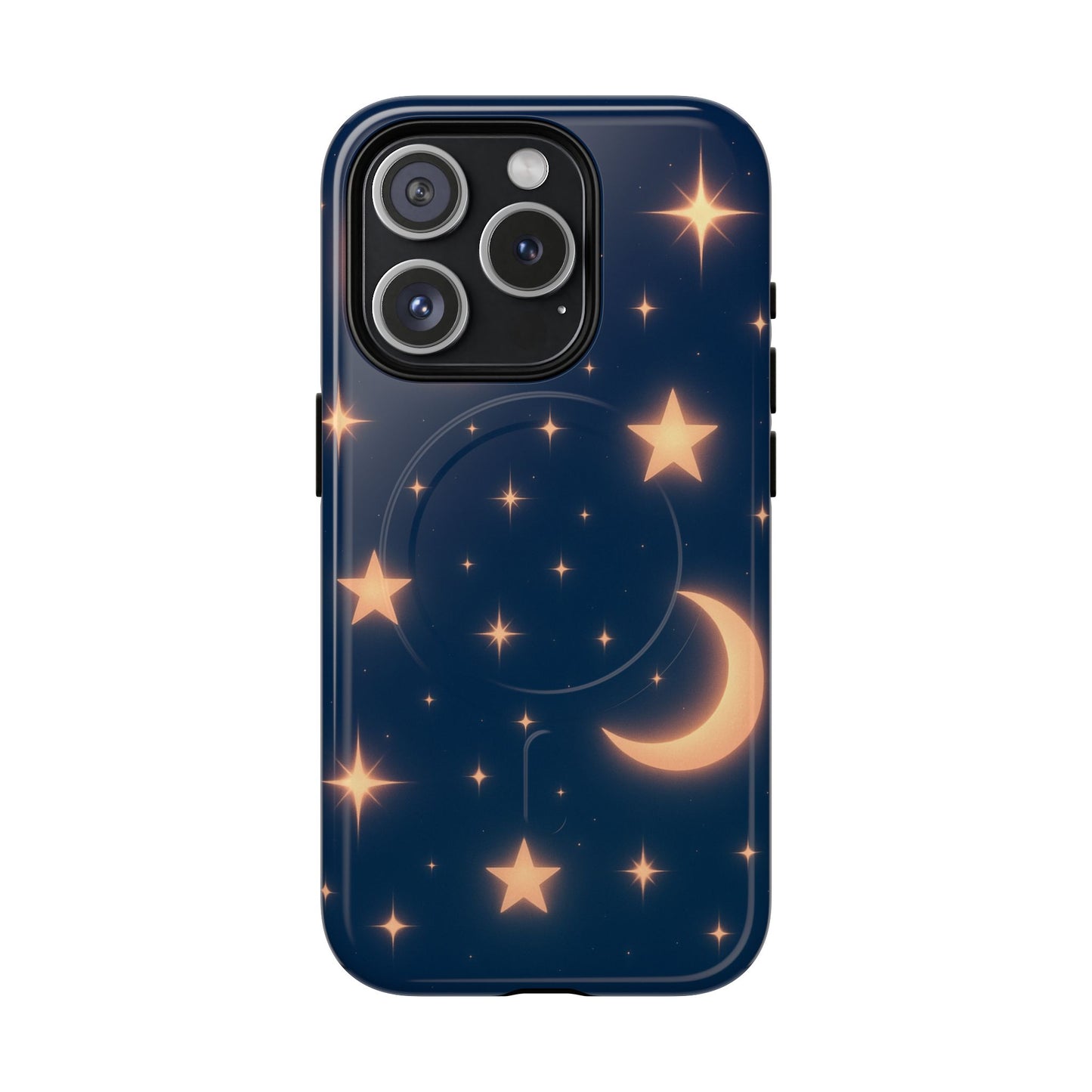 Moon Glow Magic Case for iPhone - Star and Moon Design | MagSafe