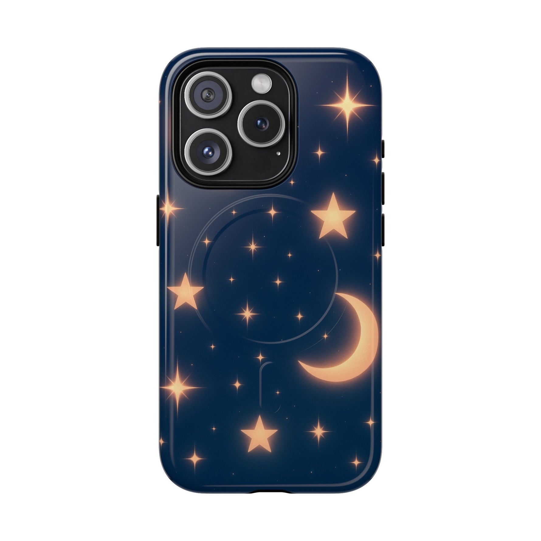 Moon Glow Magic Case for iPhone - Star and Moon Design | MagSafe - Shamo's
