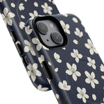 Navy Blossom Floral iPhone Case | MagSafe  Shamo's