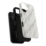 Classic White Marble iPhone Case with MagSafe  Shamo's