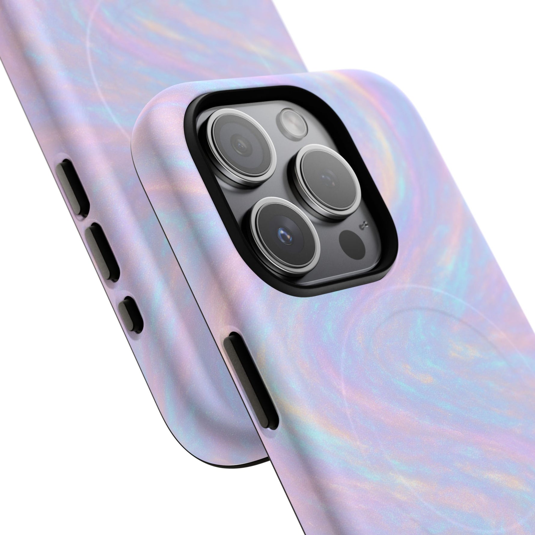 Luxury Series Iridescent Swirl iPhone Case with MagSafe - Shamo's