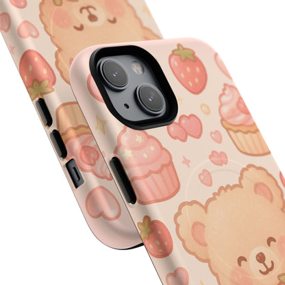 Sweet Bakery Bear iPhone Case with MagSafe
