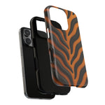 Fierce Tiger Striped iPhone Case - Works with MagSafe - Shamo's