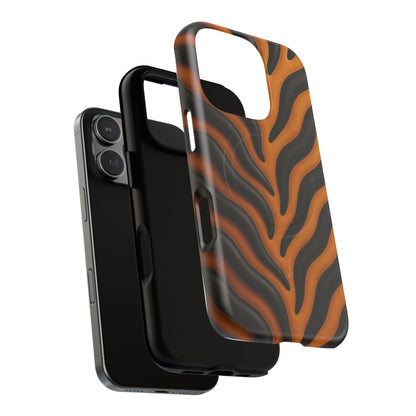 Fierce Tiger Striped iPhone Case - Works with MagSafe