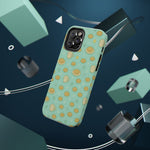 Cookie & Coffee Pattern Tough iPhone Case — Impact-Resistant  Shamo's